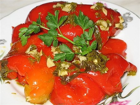 Быстрый консервированный перец