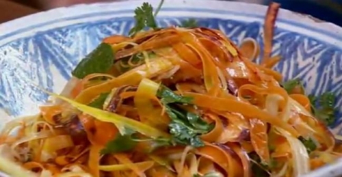 Салат по-индийски из моркови