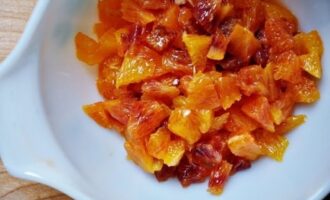 Филе лосося с апельсинами