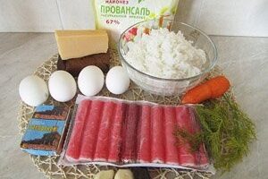 Как приготовить салат 'Снеговик': Пошаговый рецепт