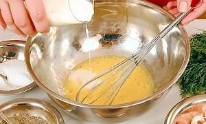 Рулет с креветками