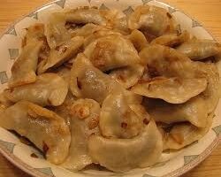 Постные вареники