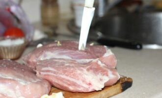 Мясо в фольге