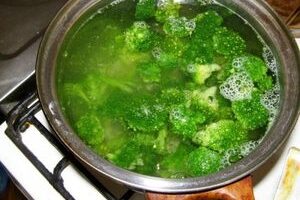 Оладьи из брокколи