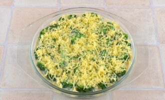 Запеченная брокколи со сливками
