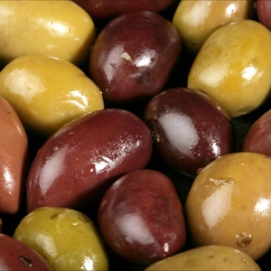 Стерлядь с оливками