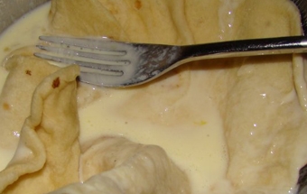 Лодочки мясные и сырные из лаваша