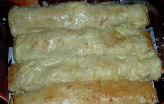 Лодочки мясные и сырные из лаваша