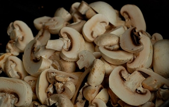 «Киш Лорен» с грибами и сыром