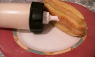 Эклеры шоколадные