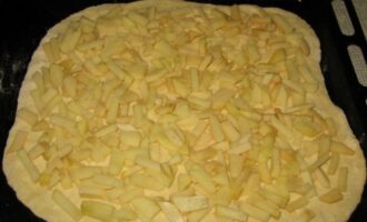 Пирог с мясом и картофелем