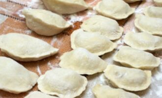 Вареники с капустой