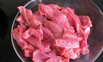 Азу из жаренной картошки