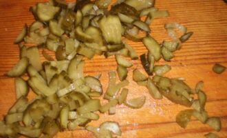 Азу из жаренной картошки