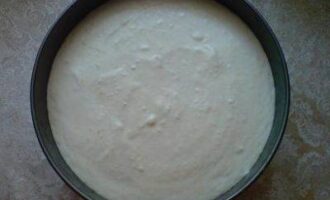Творожный десерт с малиной