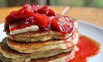 Оладьи на кефире