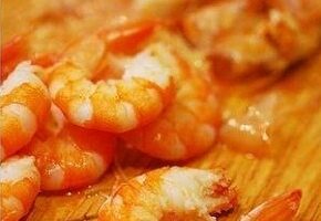 Корзиночки с грибами и креветками