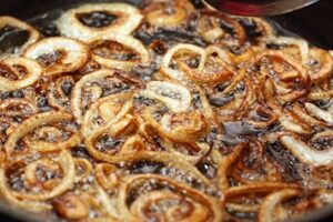 Мясо по-запорожски