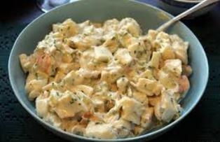 Бразильский салат с омарами
