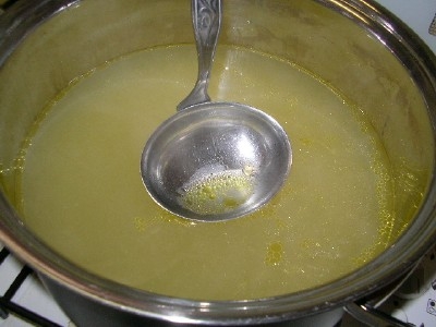 Макароны на бульоне