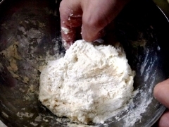 Блины с зеленым луком