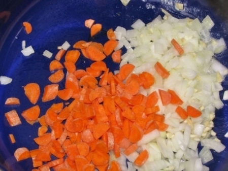 Рассыпчатый рис с овощами