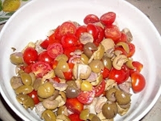 Итальянский мясной салат