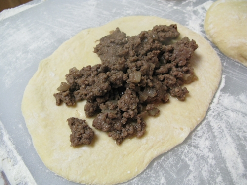 Пирожки с мясом