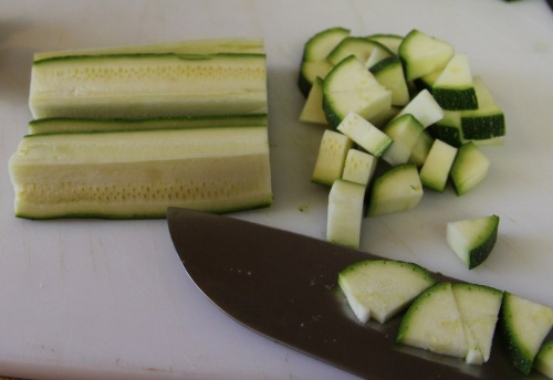 Макароны с овощами