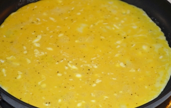 Омлет с сыром на пару