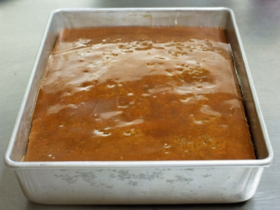Постная коврижка медовая