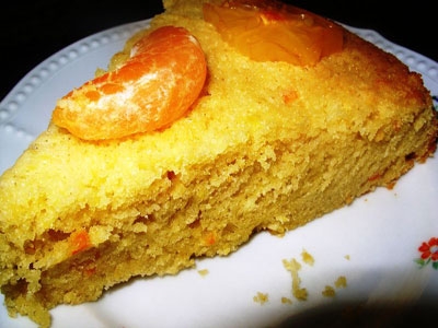 Пирог с мандаринами