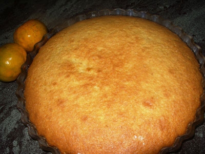 Пирог с мандаринами