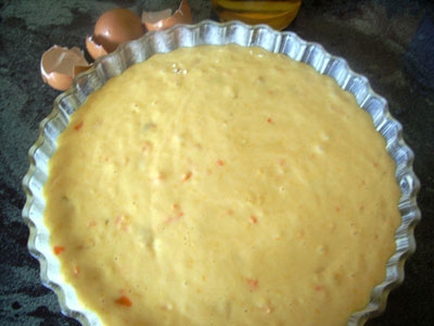 Пирог с мандаринами