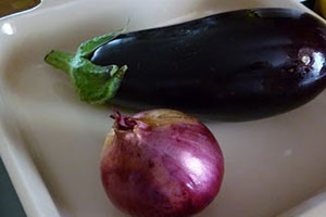 Салат из печеных овощей