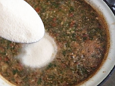 Манный суп