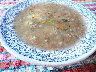 Манный суп