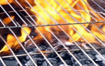 Шашлык из свинины с ананасами