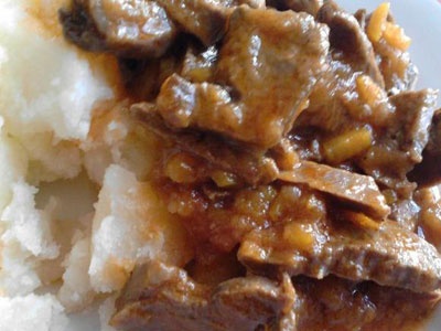Свиное сердце с подливой вкусный рецепт с фото пошагово и видео