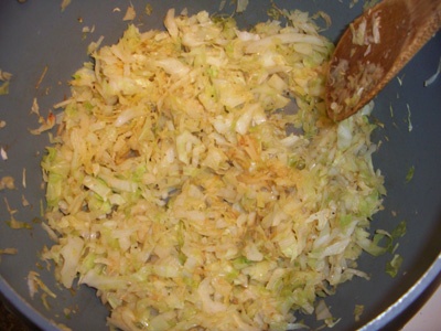 Запеканка с капустой и фаршем