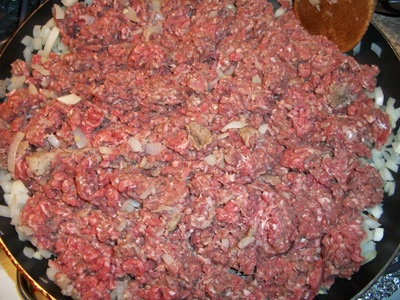 Запеканка с капустой и фаршем