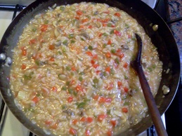Ризотто с овощами