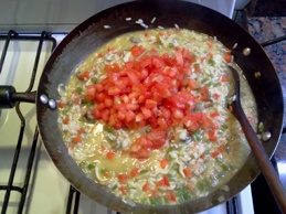 Ризотто с овощами