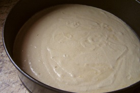 Миндальный пирог с апельсинами