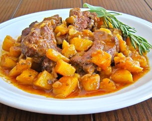 Свиные рёбрышки с картофелем