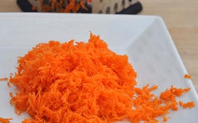 Морковные блины с сыром