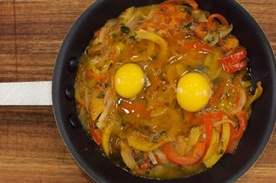 Брынза, запеченная в духовке