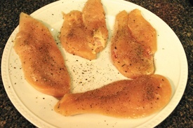 Отбивная из курицы