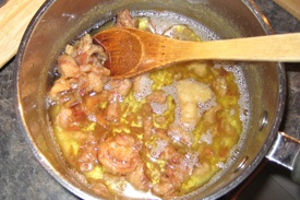 Утка по-деревенски с квашеной капустой