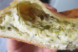 Пирог с адыгейским сыром
